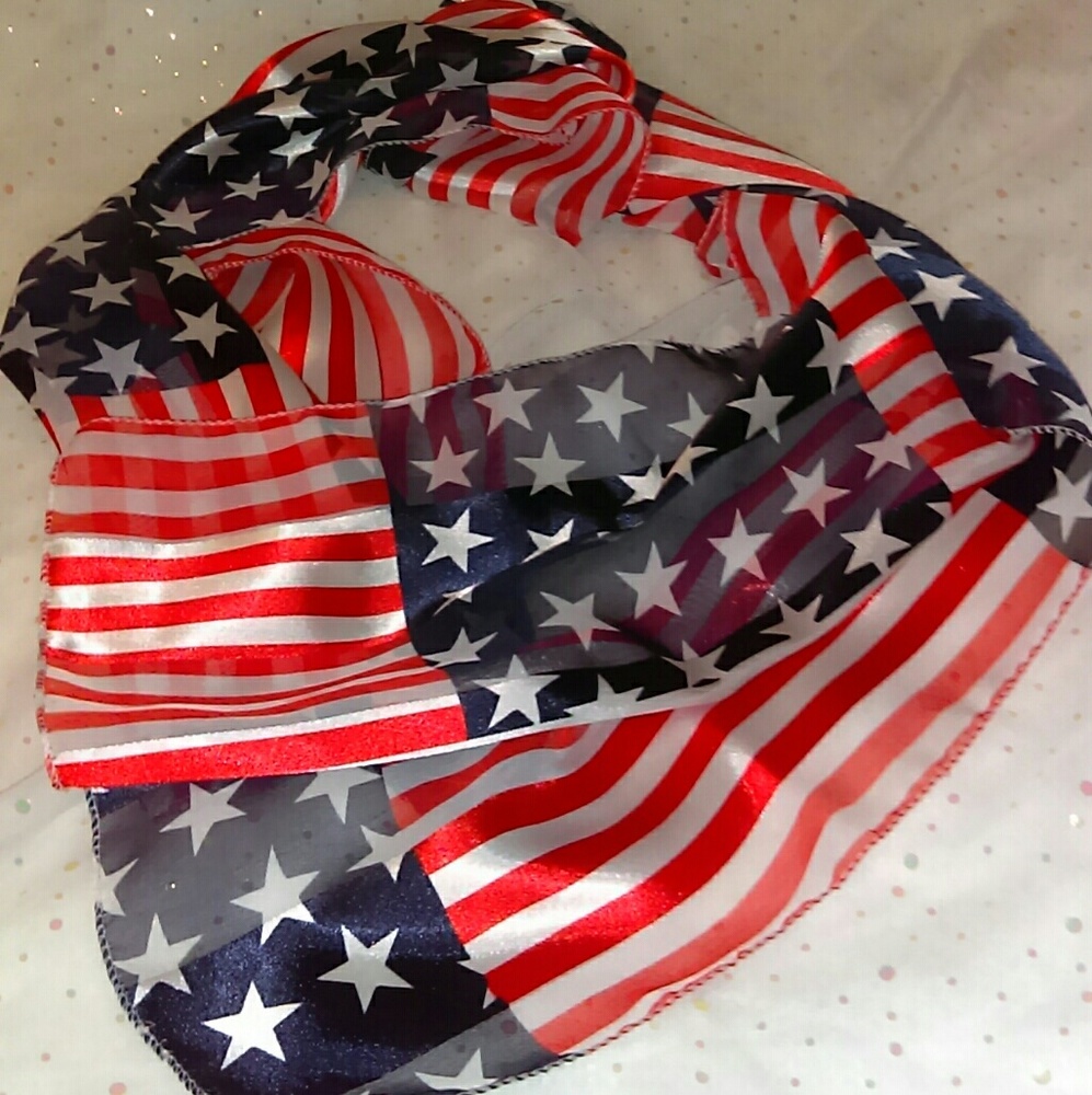 Red White and Blue Scarf